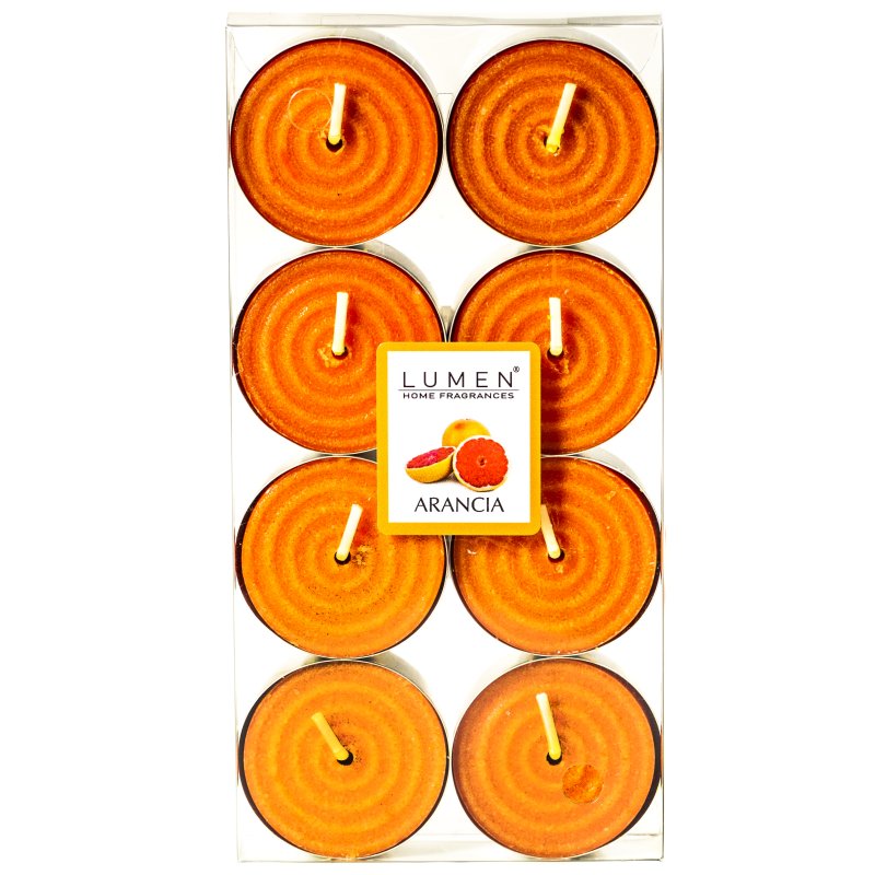 Lumen Tea Light Candles, 8/Pack