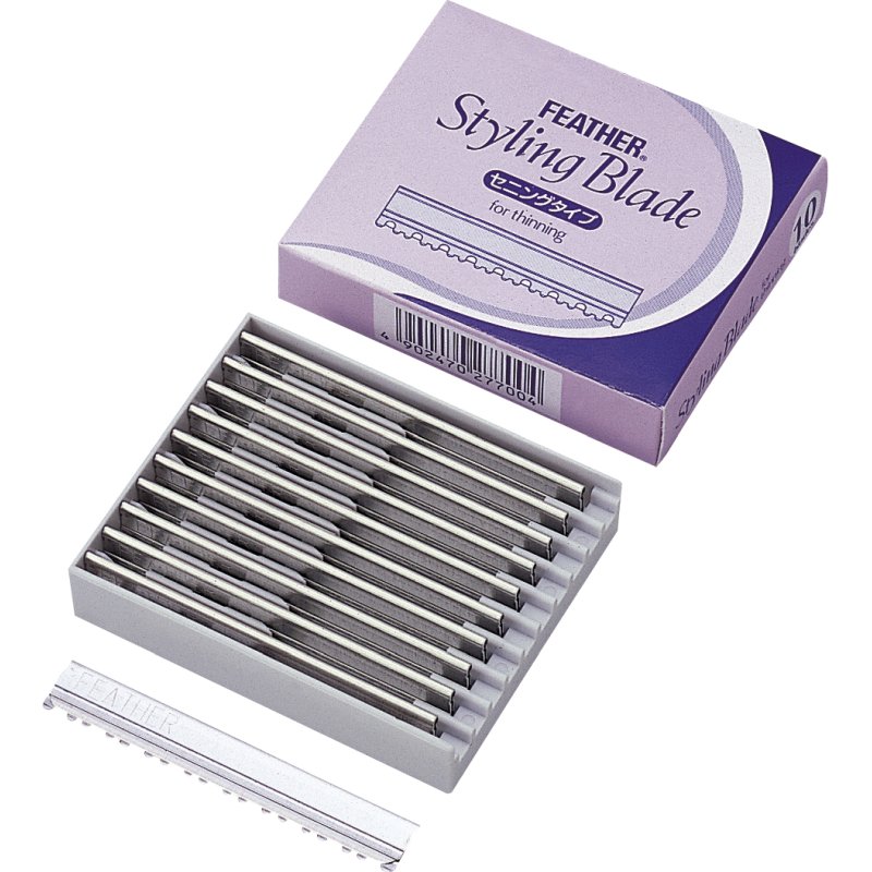 Feather Thinning Type Styling Blades, 10/Box