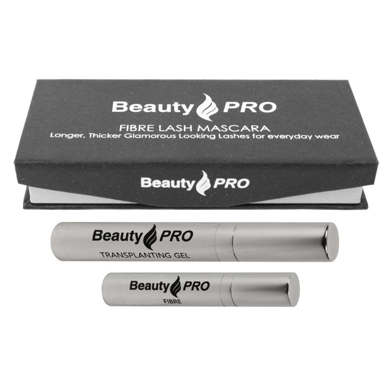 Beauty Pro Fibre & Gel Mascara Set, 2 Pieces