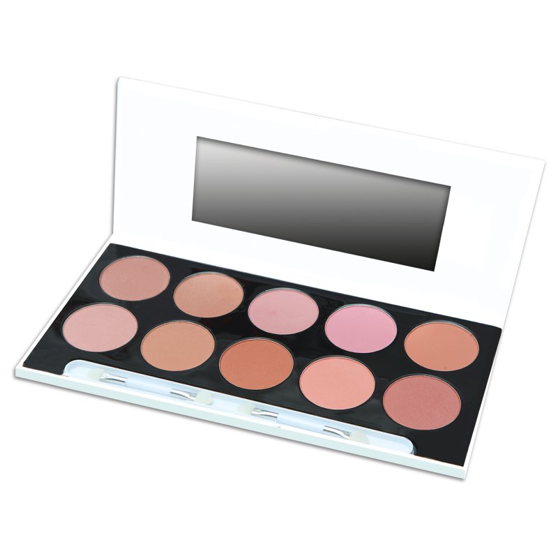 Elixir Silky Blusher Palette, 10 Colours