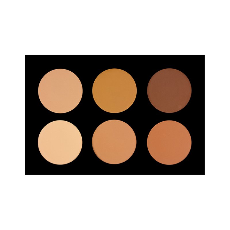 Crown 6 Colour Pressed Powder Palette