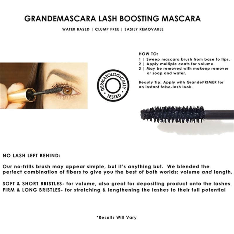 GrandeMASCARA Lash Boosting Mascara, 6g