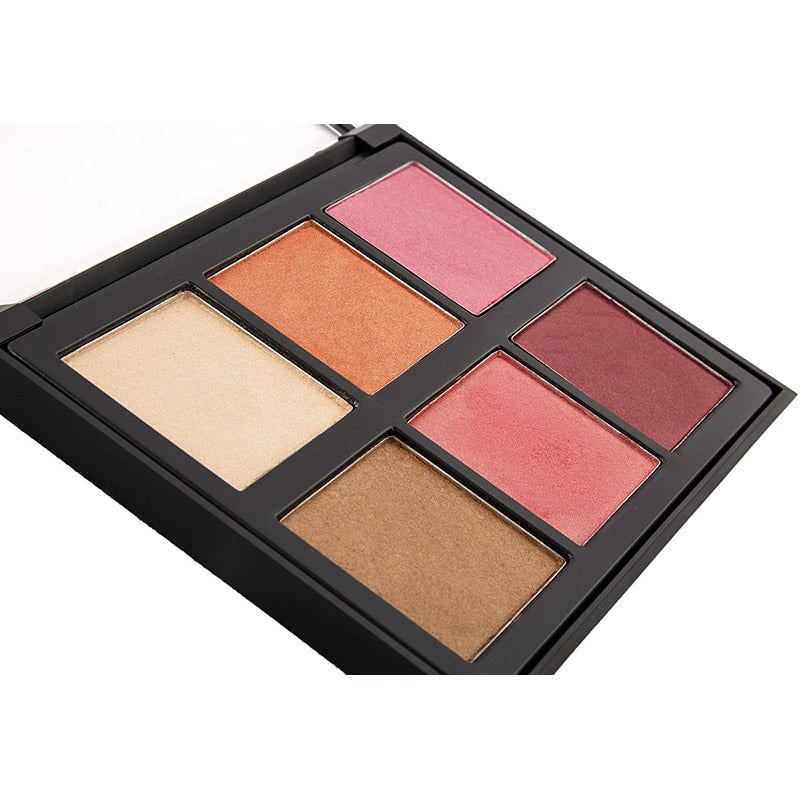 Crown 6 Colour Blush & Glo Palette