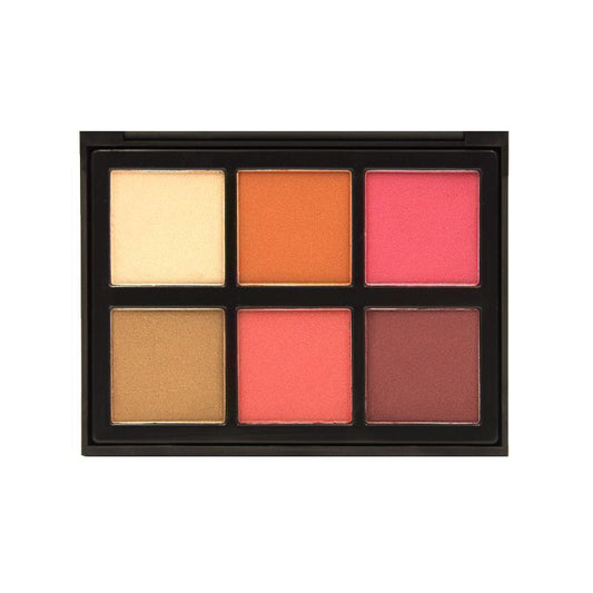 Crown 6 Colour Blush & Glo Palette