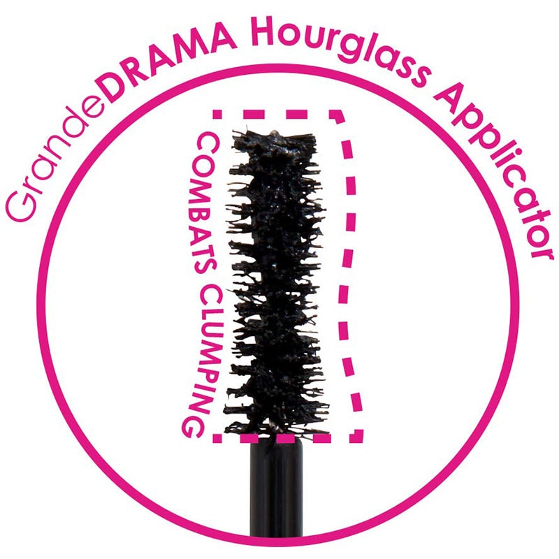 GrandeDRAMA Intense Thickening Mascara with Castor Oil, 9g