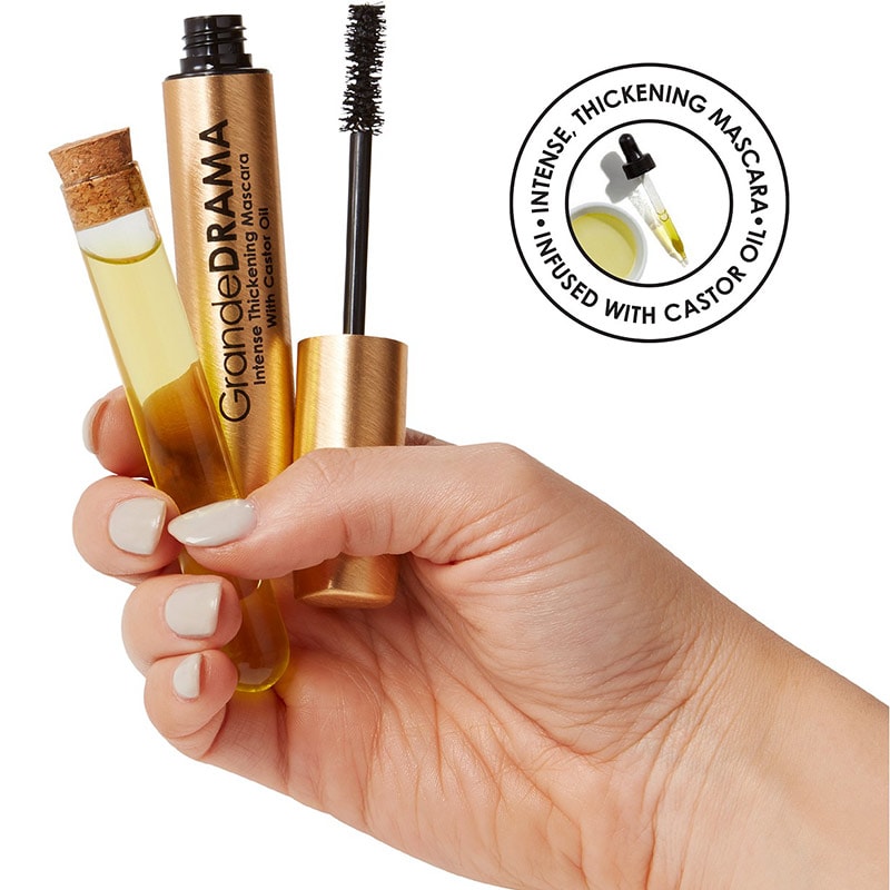 GrandeDRAMA Intense Thickening Mascara with Castor Oil, 9g