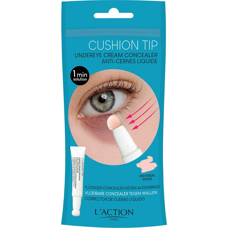 L’Action Paris Cushion Tip Undereye Cream Concealer, 8g