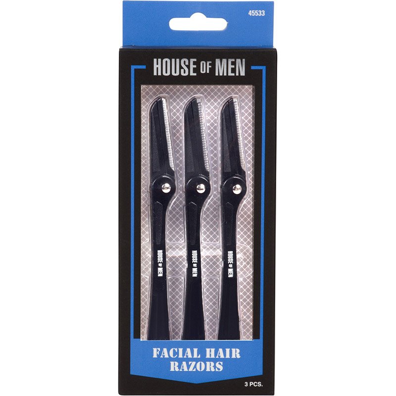 Beauty Topic Men’s Facial Hair Razors, 3/Pack