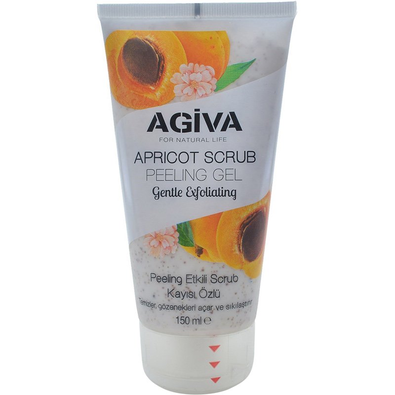 Agiva Facial Scrub Peeling Gel, 350ml