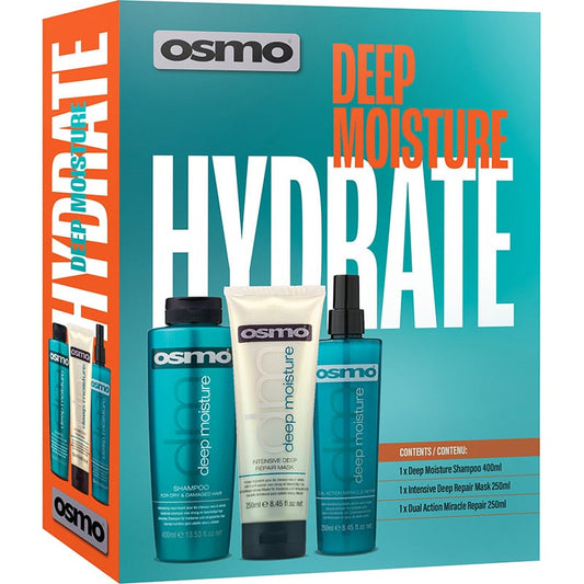 OSMO Hydrate Deep Moisture Gift Pack, 3 Pieces