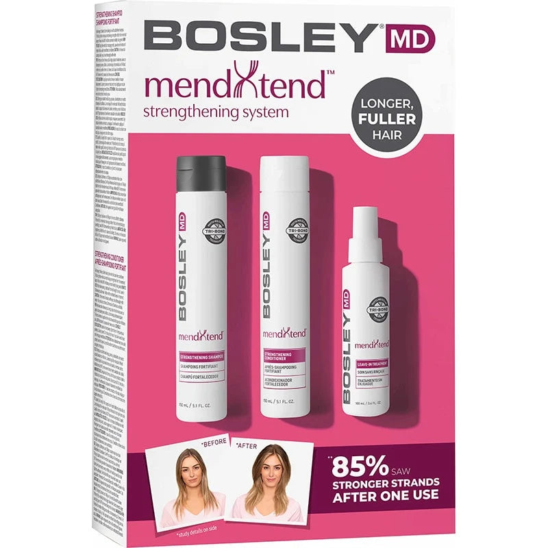 Bosley MD MendXtend Strengthening System Kit, 3 Pieces