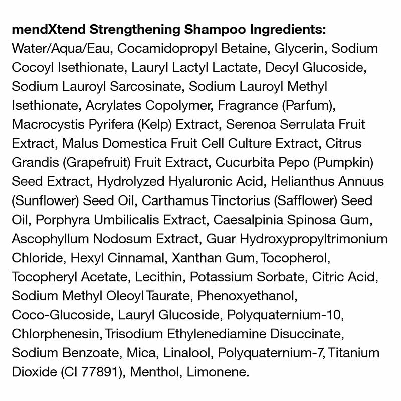 Bosley MD MendXtend Strengthening Shampoo