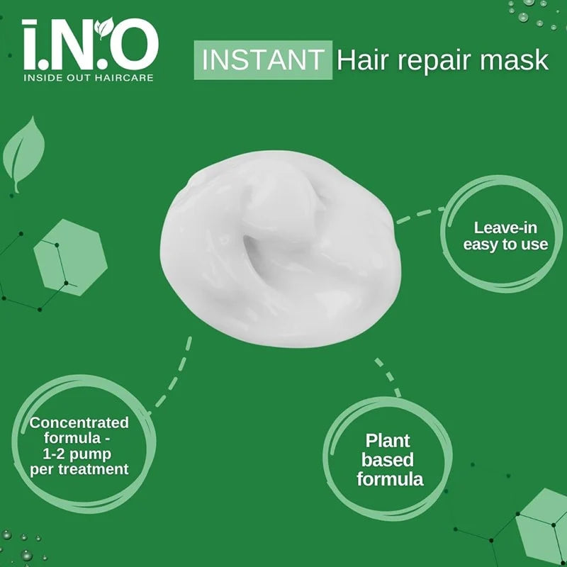 i.N.O Inside Out Haircare Leave-In Instant Repair Mask, 50ml