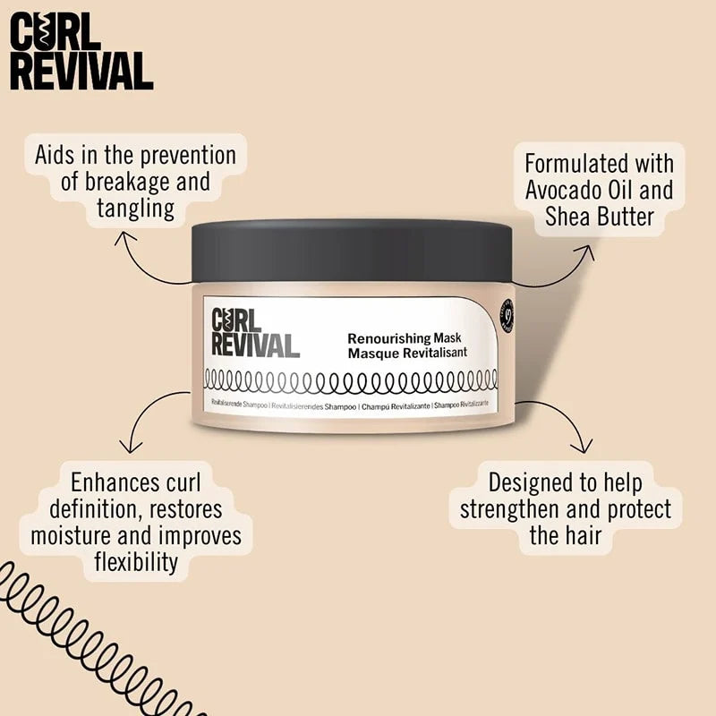 OSMO Curl Revival Nourishing Mask, 250ml