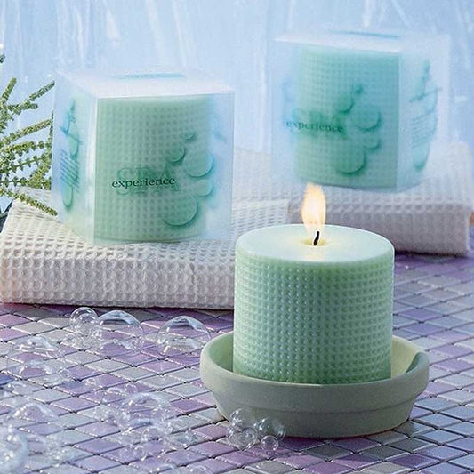 Spa Experience Textile Candle, 120 Hours