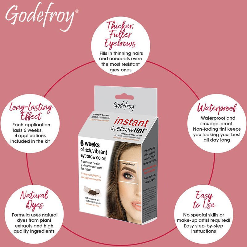 Godefroy Instant Eyebrow Tint Kit