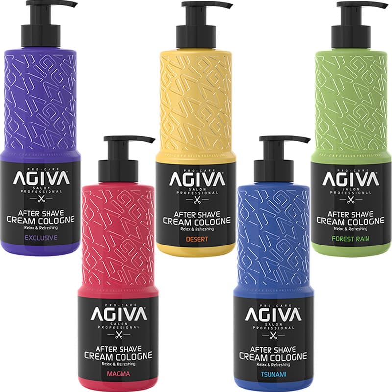 Agiva After Shave Cream Cologne, 400ml