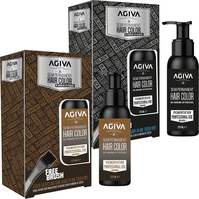 Agiva Semi-Permanent Hair Color, 125ml