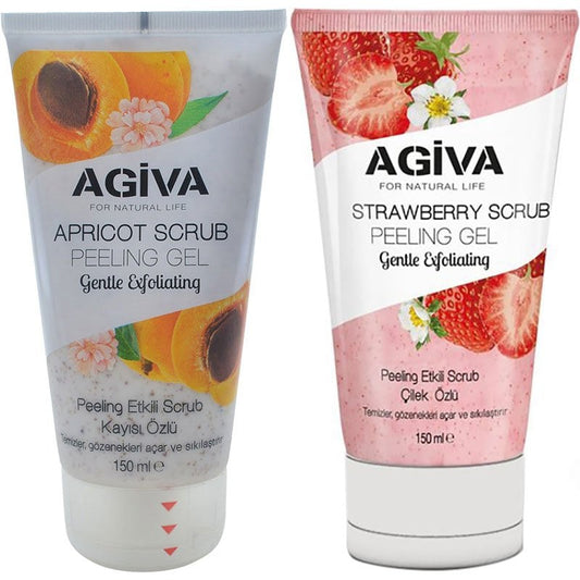 Agiva Facial Scrub Peeling Gel, 350ml