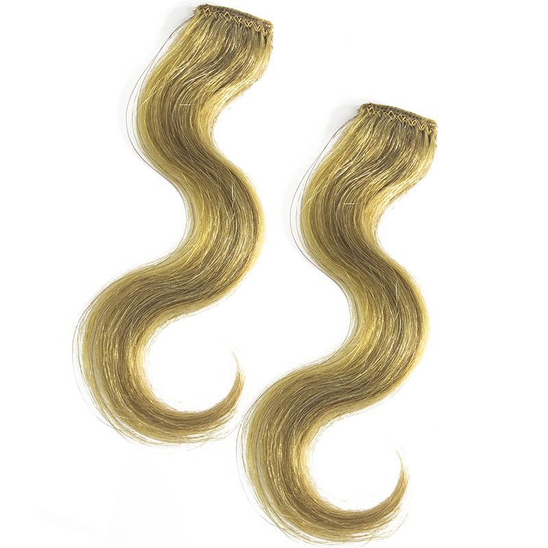 Yoshe 100 % Human Hair Clip Highlight, 2/Pack