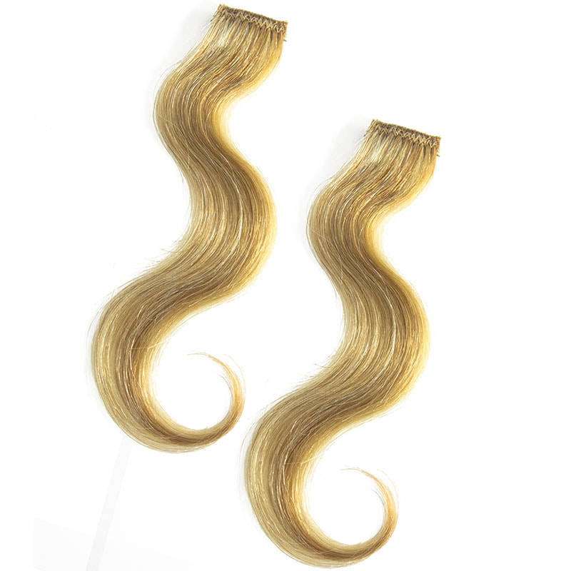 Yoshe 100 % Human Hair Clip Highlight, 2/Pack