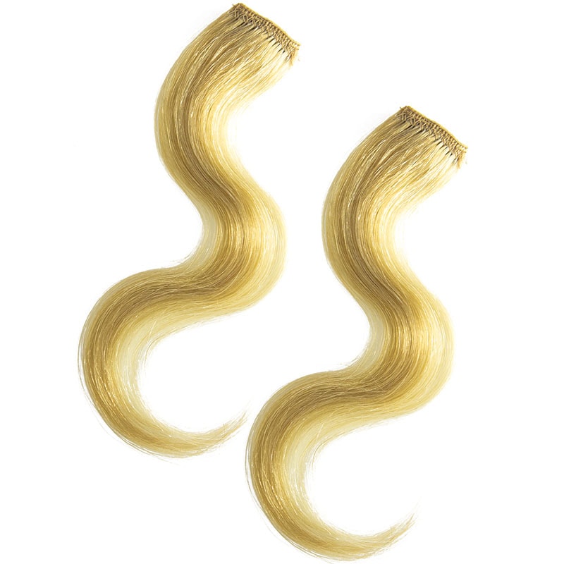 Yoshe 100 % Human Hair Clip Highlight, 2/Pack