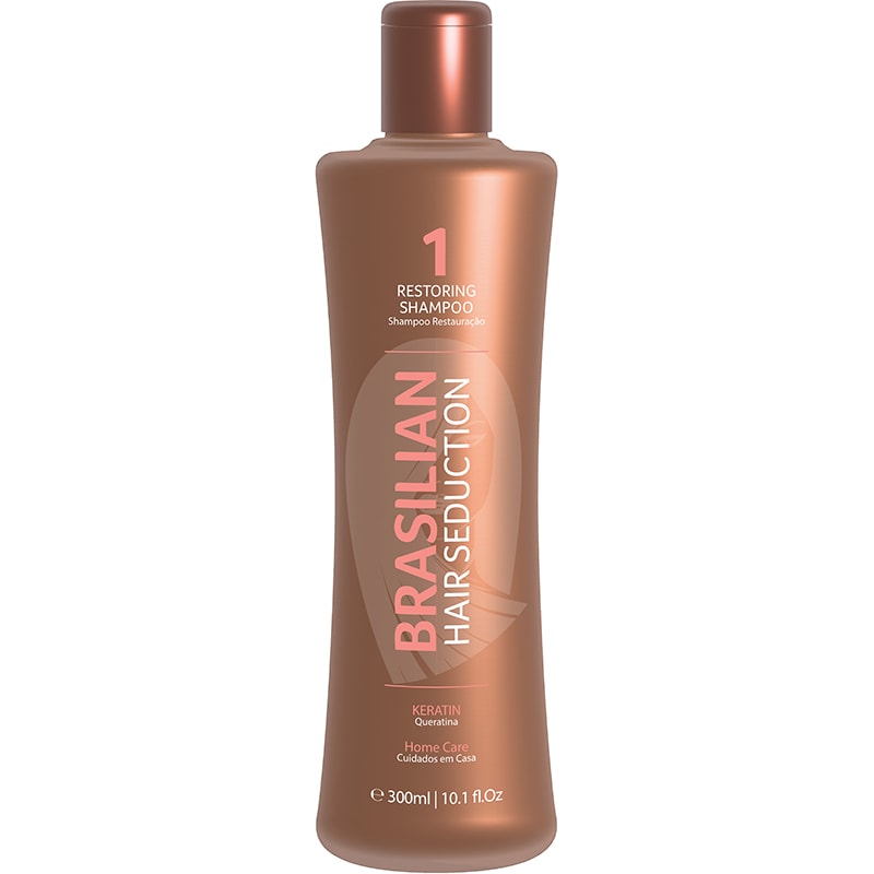 Brasilian Hair Seduction Restoring Shampoo, 300ml