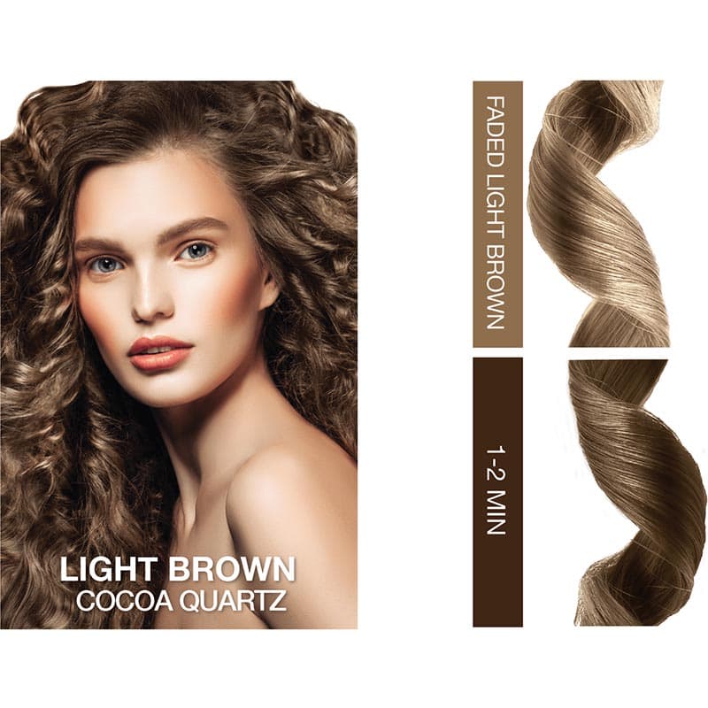 Celeb Luxury Gem Lites Colorditioner with BondFix, Cocoa Quartz Light Brown, 244ml