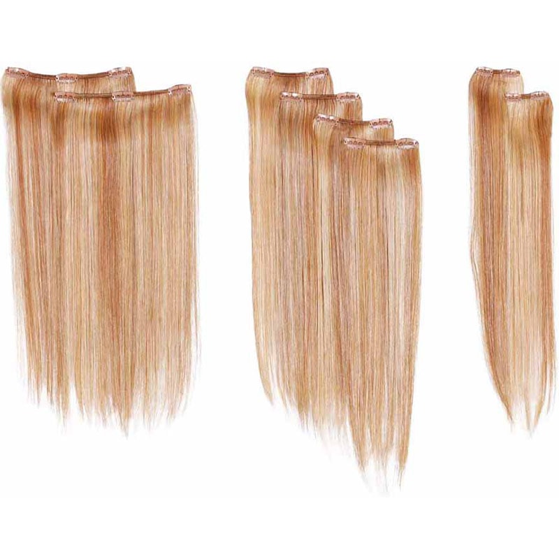 HairUWear Hairdo Straight Extension Kit, 16 inch, 8 Pieces