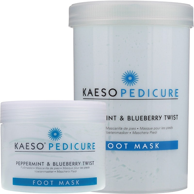 Kaeso Pedicure Peppermint & Blueberry Twist Foot Mask