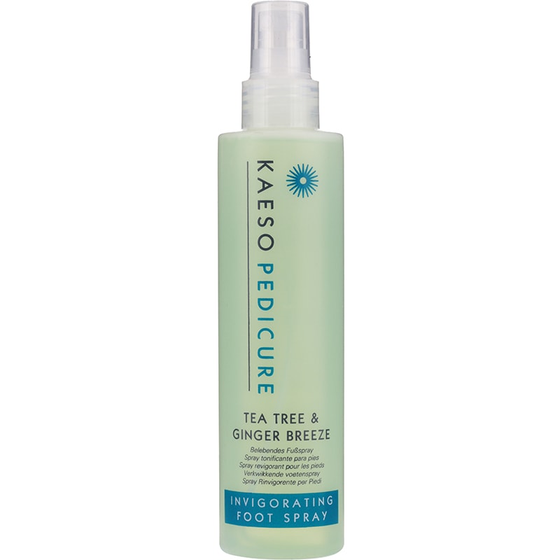 Kaeso Pedicure Tea Tree & Ginger Breeze Invigorating Foot Spray, 195ml