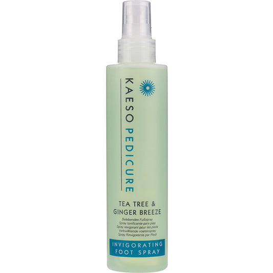 Kaeso Pedicure Tea Tree & Ginger Breeze Invigorating Foot Spray, 195ml