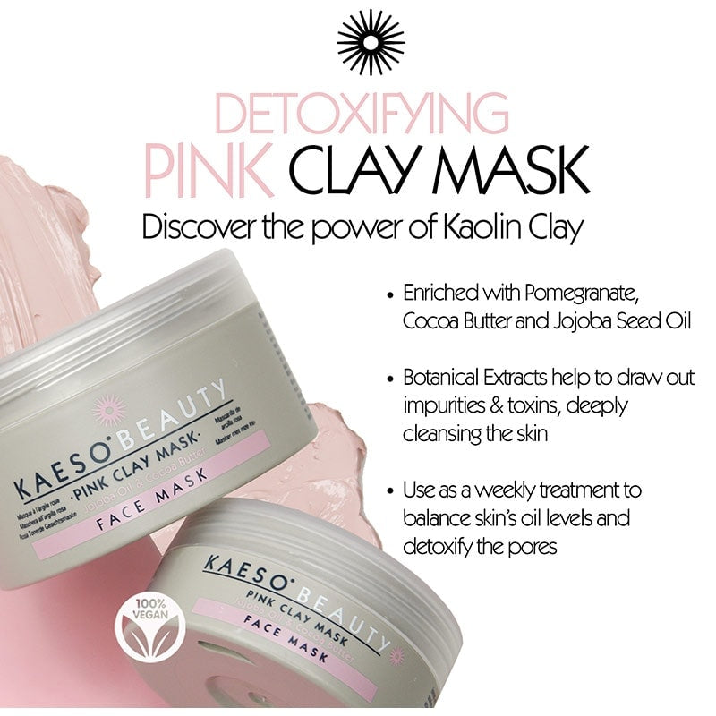 Kaeso Pink Clay Mask, 95ml