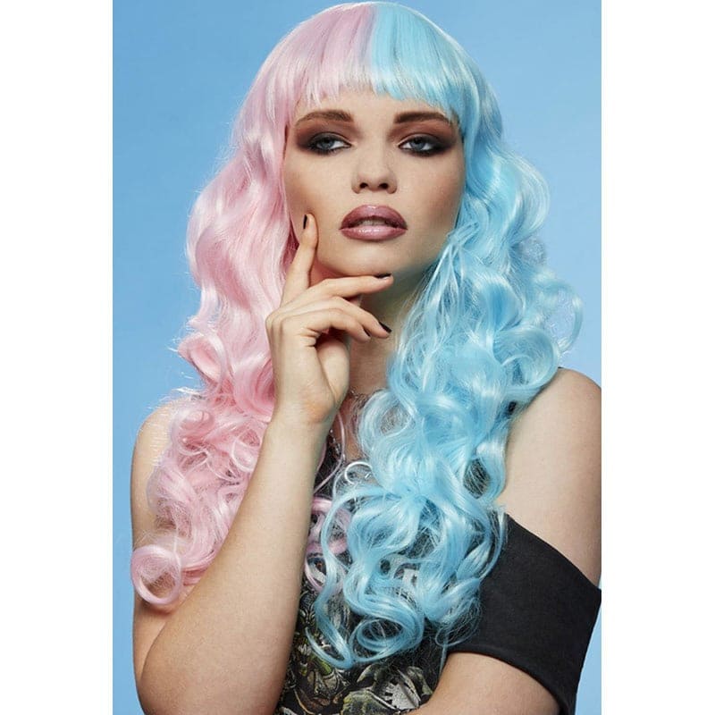 Manic Panic Long Cut Siren™ Wig – Cotton Candy Angel™