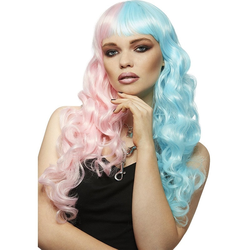 Manic Panic Long Cut Siren™ Wig – Cotton Candy Angel™