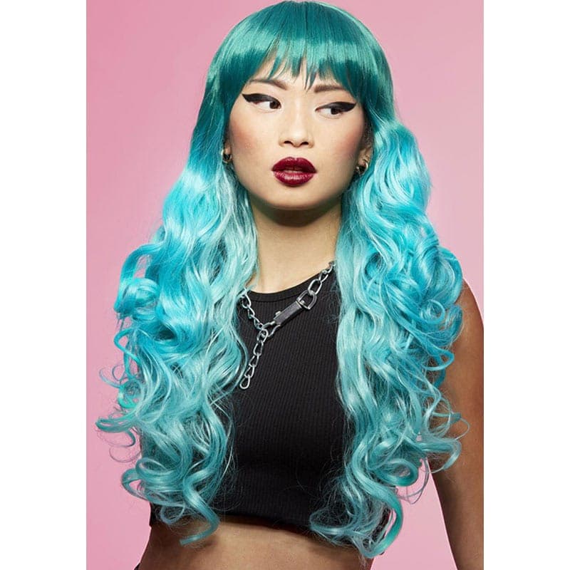 Manic Panic Long Cut Siren™ Wig – Mermaid™ Ombre