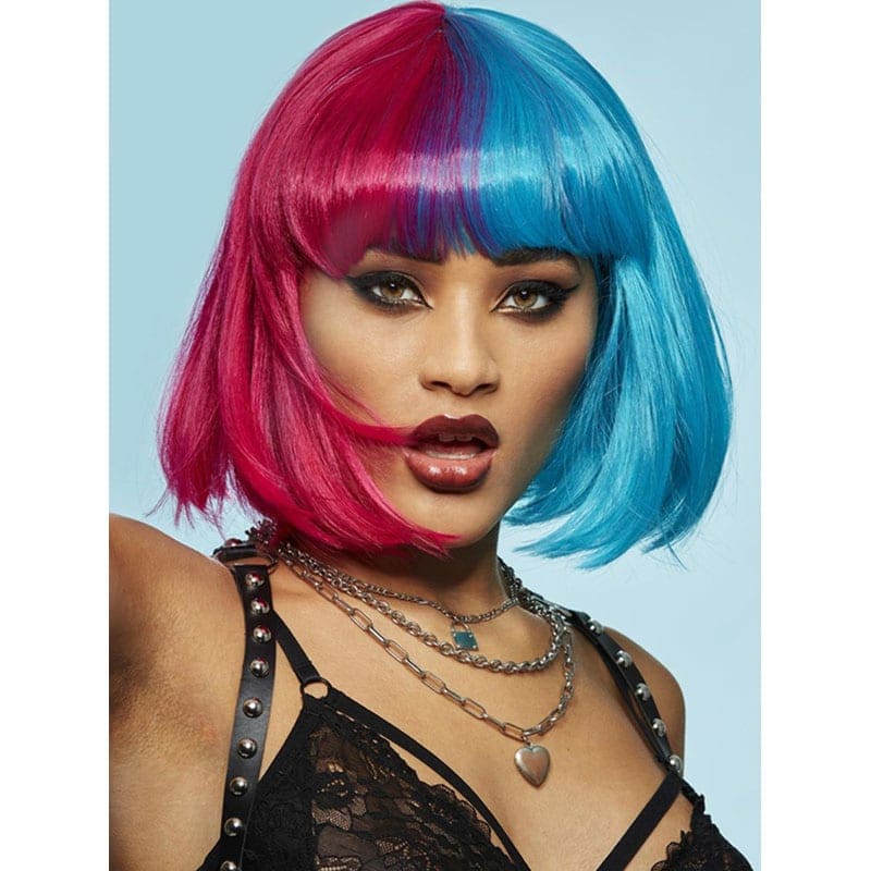 Manic Panic Short Cut Glam Doll™ Wig – Blue Valentine™