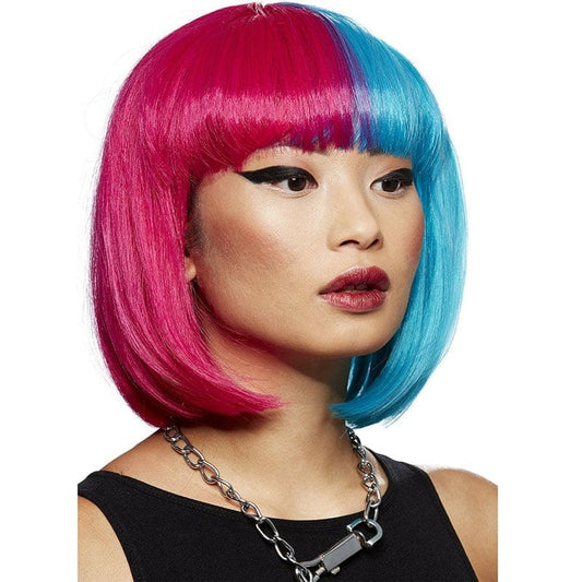 Manic Panic Short Cut Glam Doll™ Wig – Blue Valentine™