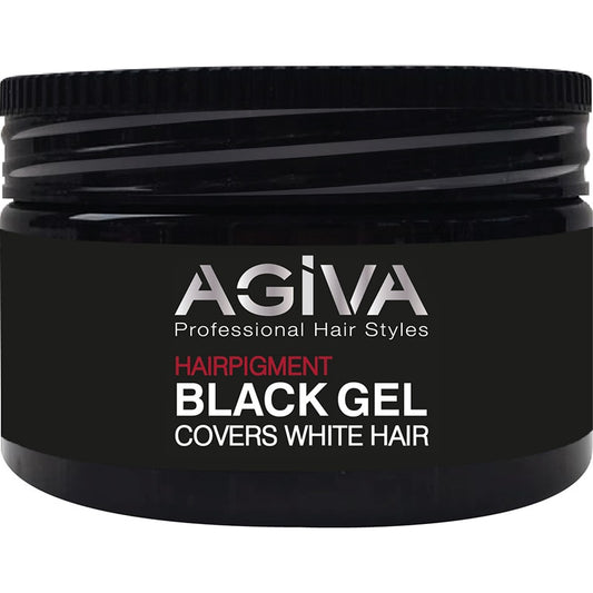 Agiva Black Hair Gel, 250ml