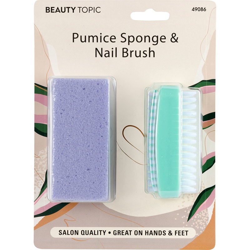 Beauty Topic Pumice Sponge & Nail Brush Set