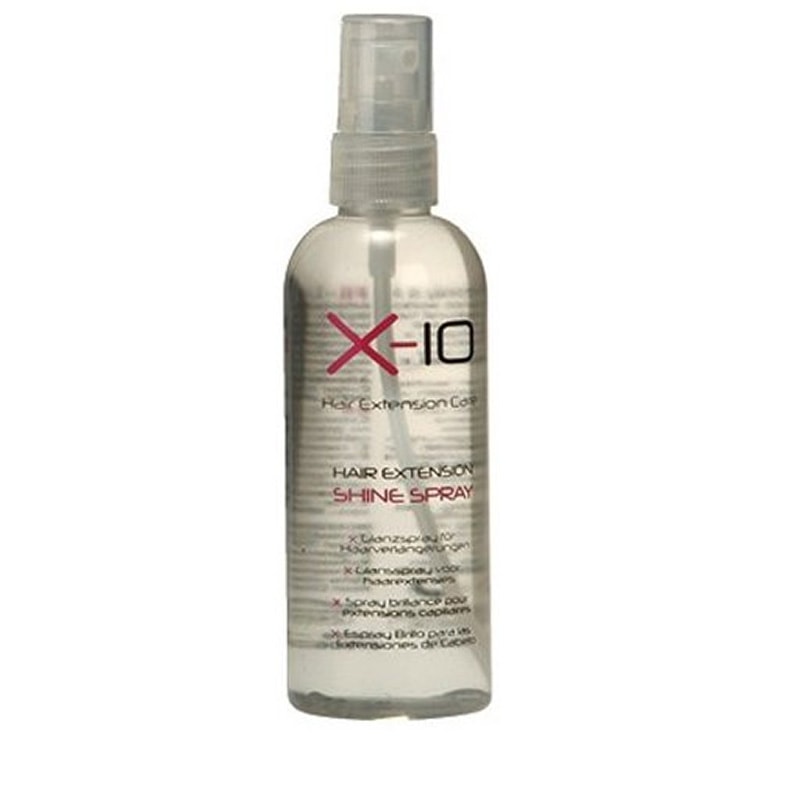 X-10 Hair Extension Leave-In Shine Spray, 125ml