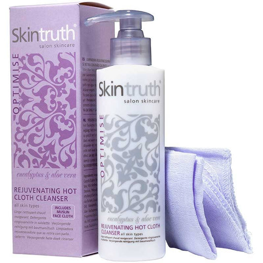 Skintruth Optimise Rejuvenating Hot Cloth Cleanser with Cloth, 200ml