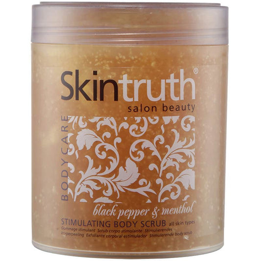 Skintruth Body Stimulating Scrub, Black Pepper & Menthol, 450ml